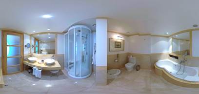 Президентский люкс - ванная комната
