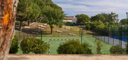 Padel Field and Tennis Court