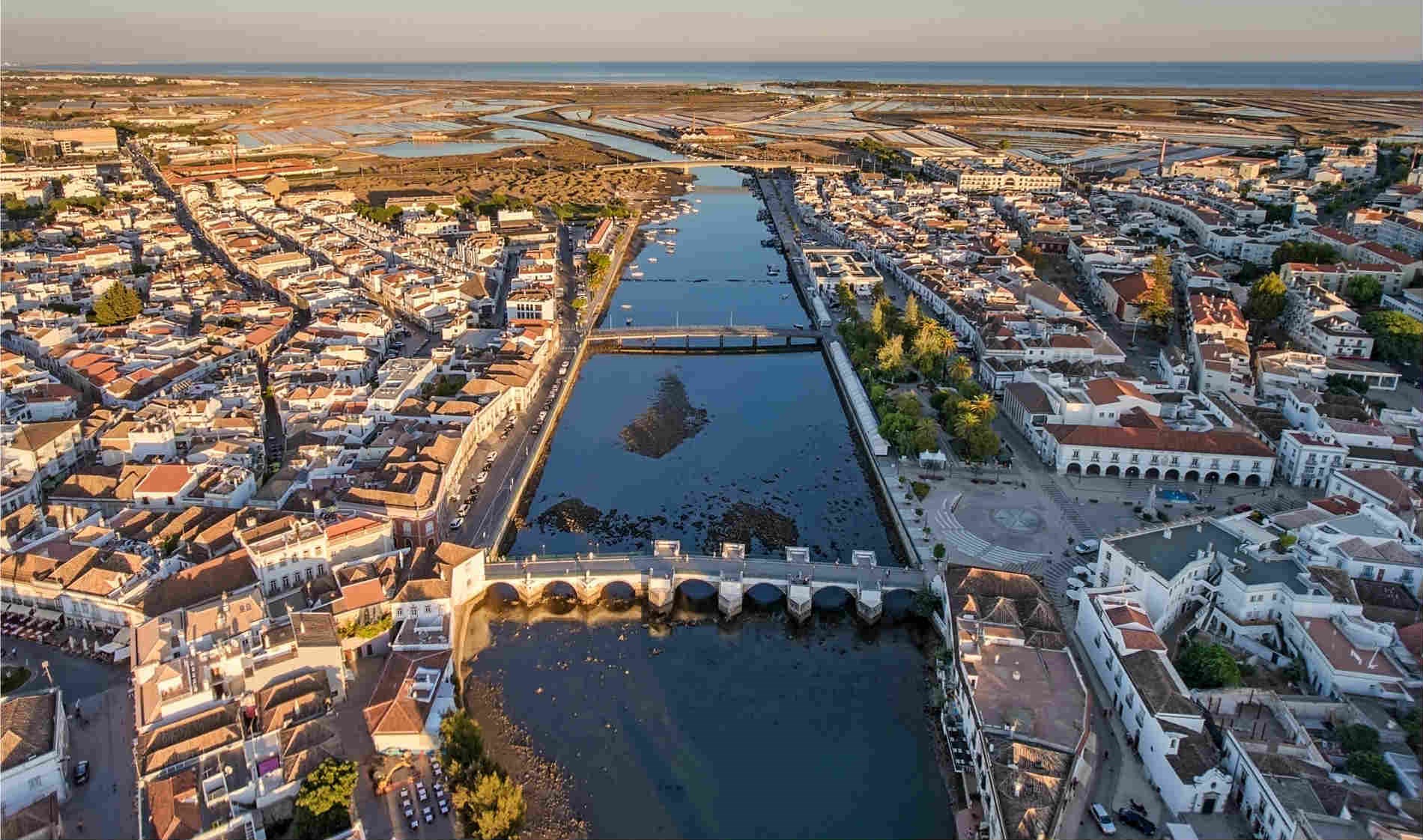 Vista Aérea de Tavira