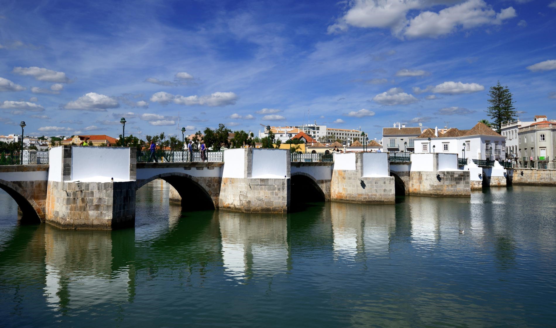 Vista da cidade de Tavira
